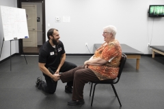 Rehab-tech-Devon-with-a-patient